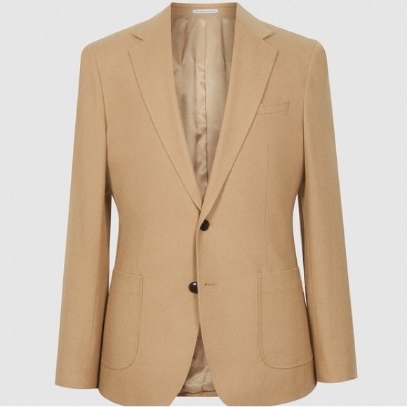 Reiss Brushed Wool Blazer - Picture 3 of 6